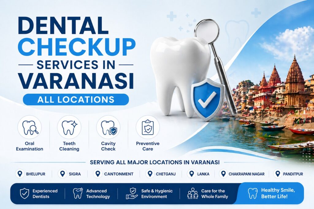 Dental Checkup Services in Varanasi – All Locations | Cherian Clinic