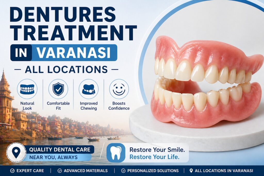 Dentures Treatment in Varanasi – All Locations | Cherian Clinic