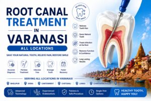 Get advanced root canal treatment in Varanasi at Cherian Clinic. Safe, painless, and effective dental care for infected teeth and tooth pain relief.