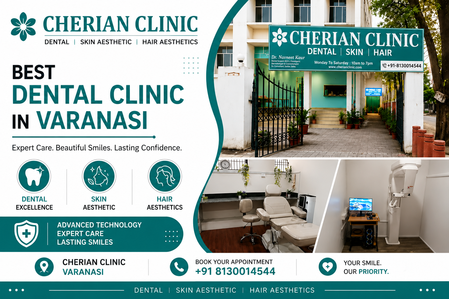 Cherian Clinic Redefining Dental, Skin & Hair Care in Varanasi