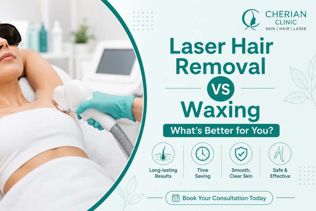 At Cherian Clinic, Varanasi, one of the most common questions patients ask is whether laser hair removal is truly worth it compared to waxing. This guide provides a complete comparison to help you make an informed decision.