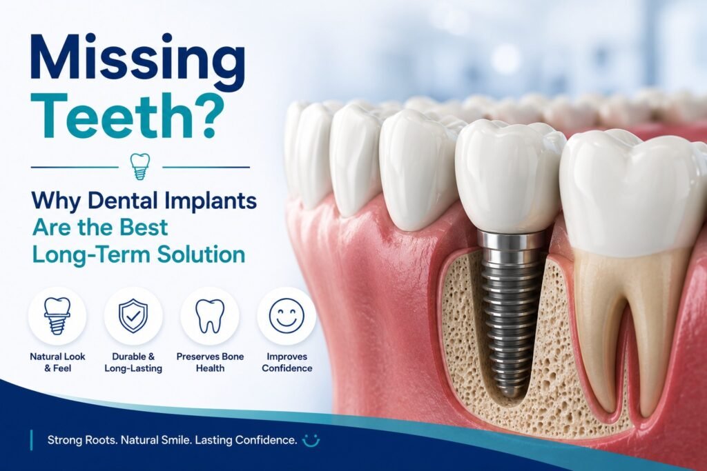 Dental Implant Cost in Varanasi: Procedure, Benefits, and Recovery Guide