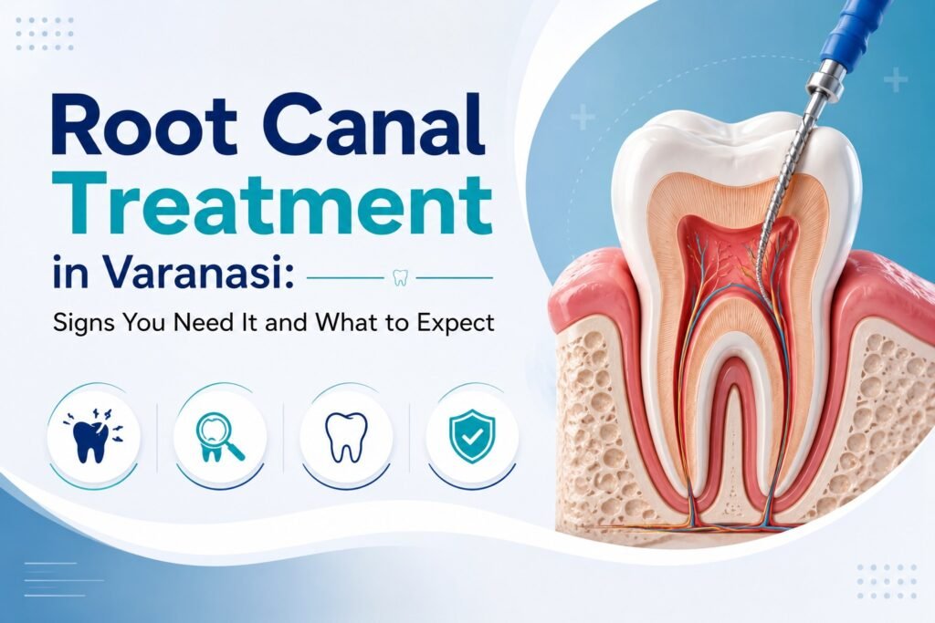 If you are searching for root canal treatment in Varanasi, understanding the symptoms, procedure, and recovery process can help you make an informed decision.