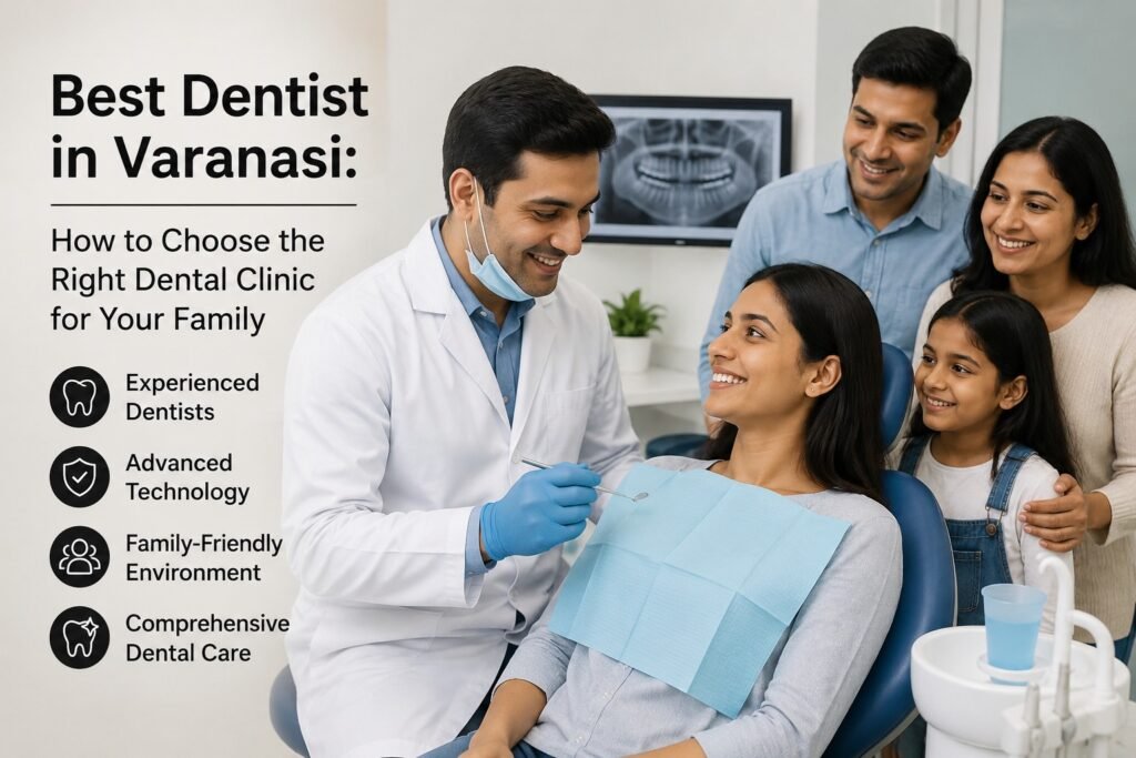 Best Dentist in Varanasi: How to Choose the Right Dental Clinic for Your Family