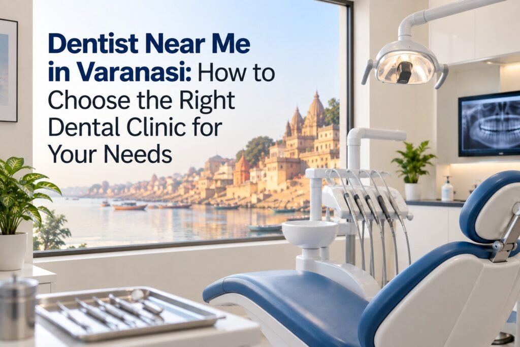 Dentist Near Me in Varanasi: How to Choose the Right Dental Clinic for Your Needs