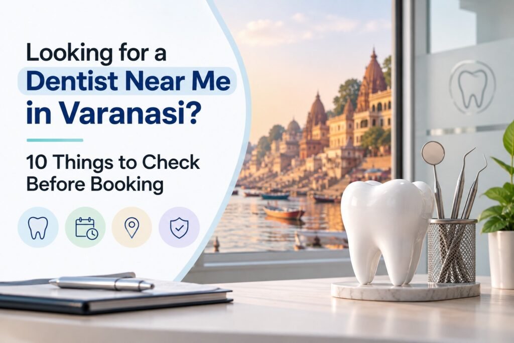 Looking for a Dentist Near Me in Varanasi? 10 Things to Check Before Booking