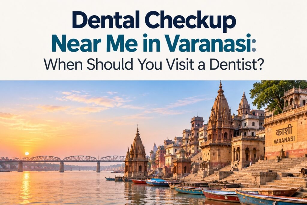 Dental Checkup Near Me in Varanasi: When Should You Visit a Dentist?
