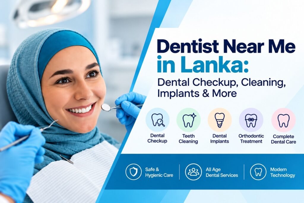 Dentist Near Me in Lanka: Dental Checkup, Cleaning, Implants & More