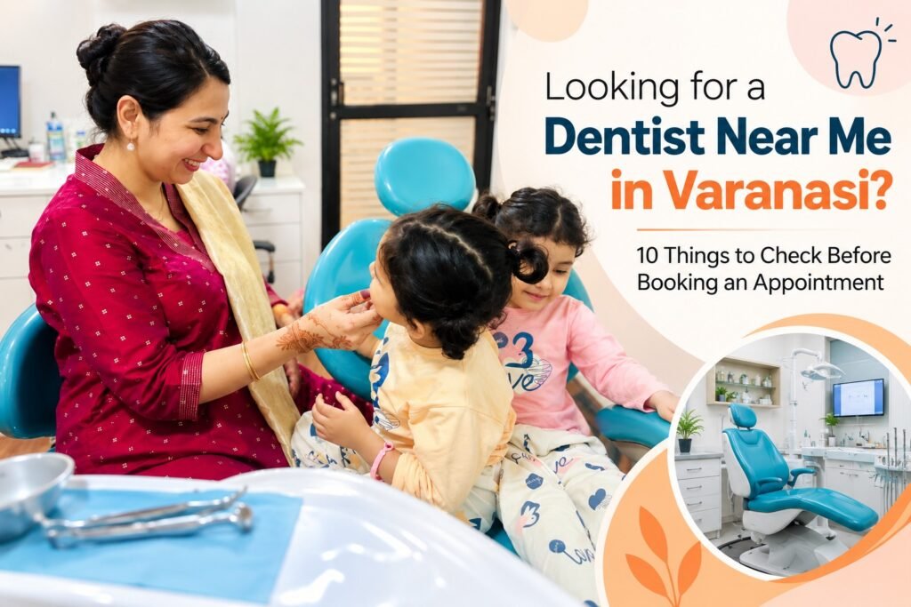 Imagine searching for a “dentist near me in Varanasi” and finding dozens of options. Some clinics may have excellent reviews, while others may offer convenient appointments or specialised treatments. How do you decide which one is right for you?