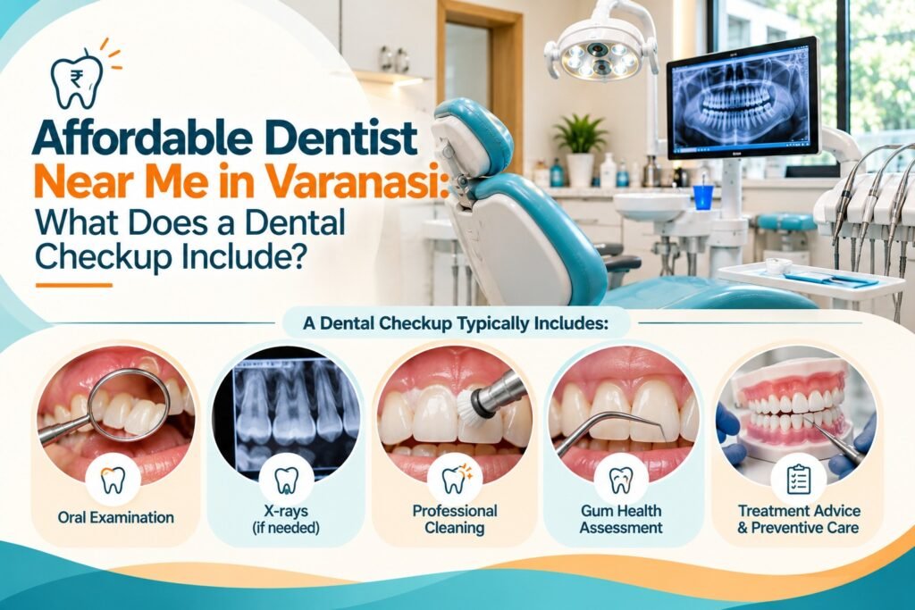 Quick answer: A routine dental checkup usually includes a review of your dental and medical history, examination of your teeth and gums, assessment of visible oral health concerns, and advice on suitable care. Professional cleaning or dental X-rays may be recommended when needed, but they are not automatically required at every visit.